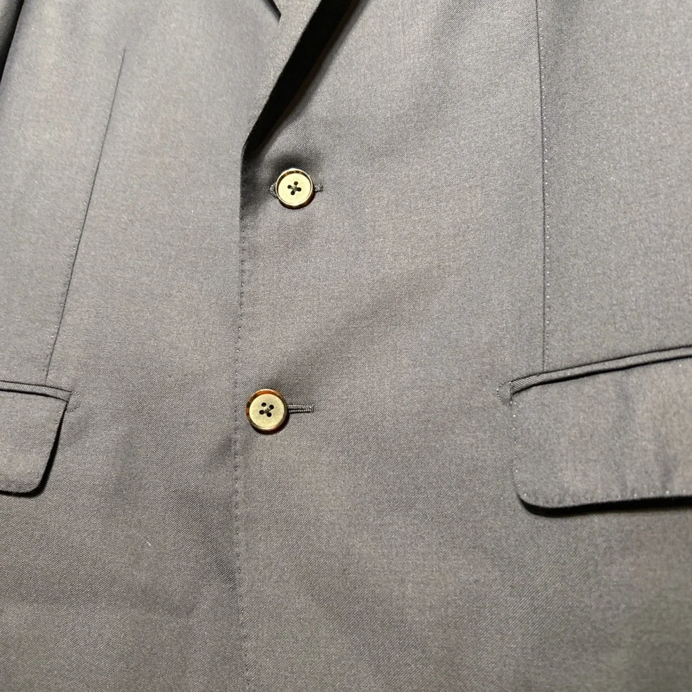 Suitsupply Wool Sport Coat Blazer Two Button Navy Blue US Size‎ 44R